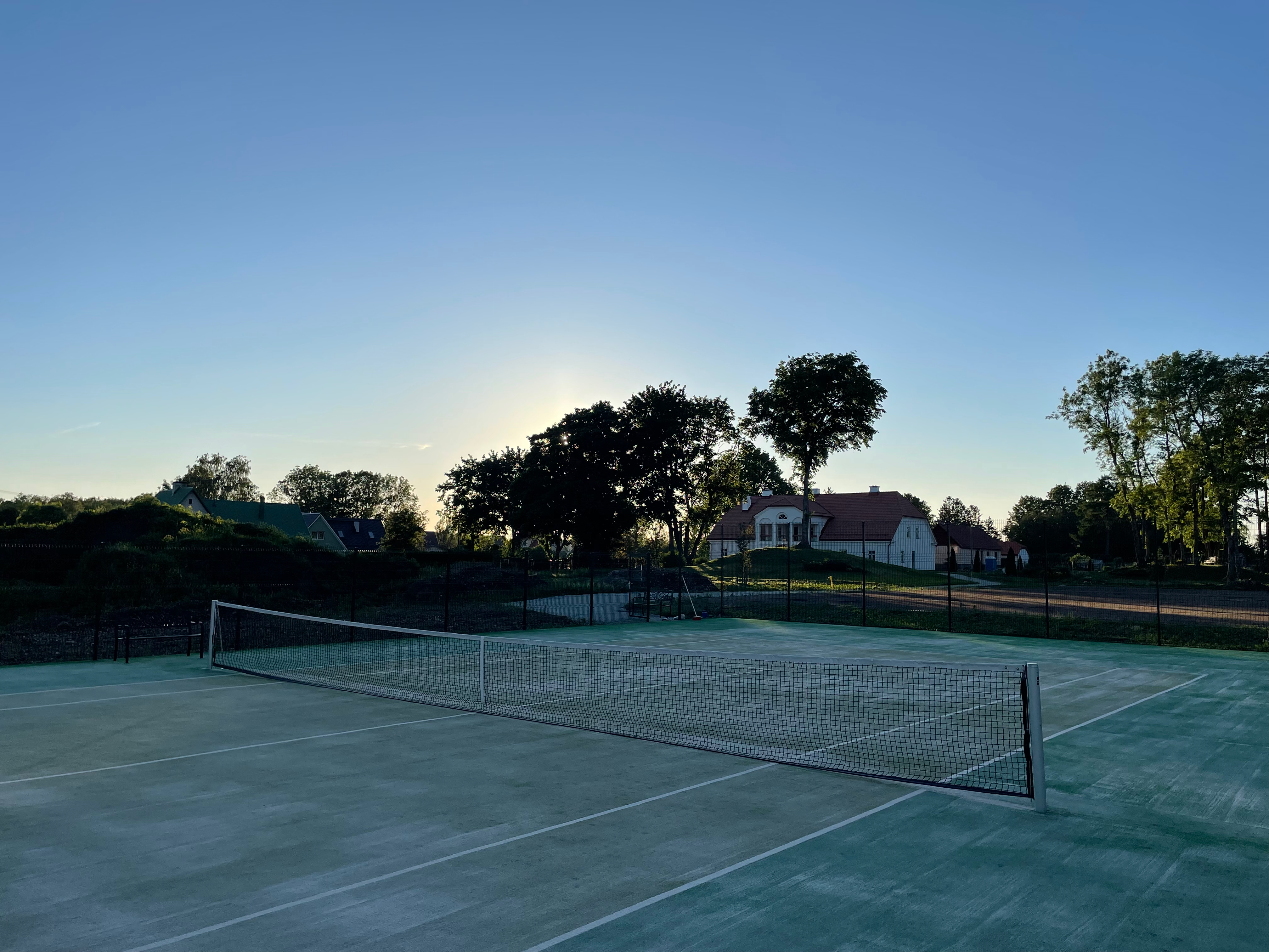 Tennis Court at Nabala Manor
